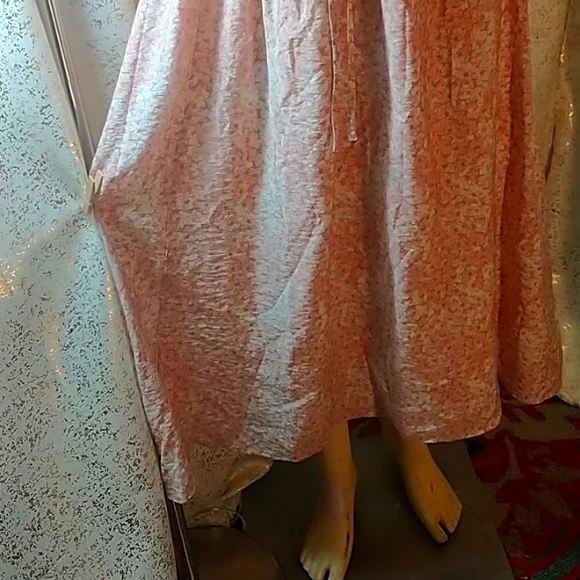 Balloon Sleeves, Open Midriff Midi - Picture 4 of 10